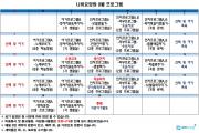 2020년 9월 프로그램 일정